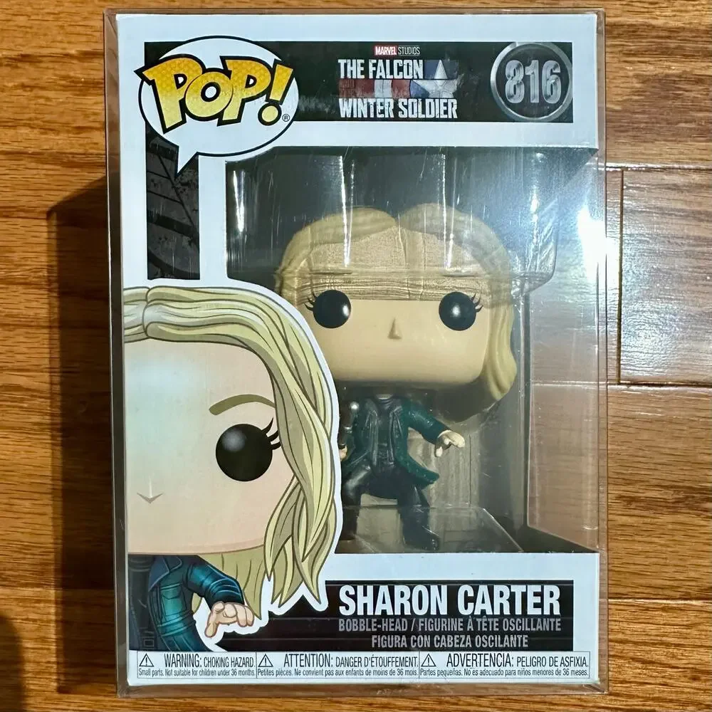 Funko Pop! Marvel Falcon and the Winter Solider Sharon Carter Bobblehead #816